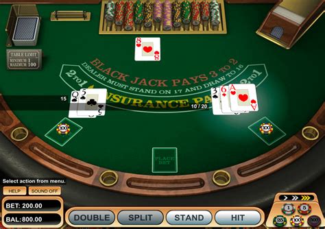 blackjack gratuit démo